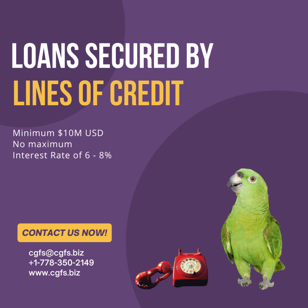 Loans secured by credit