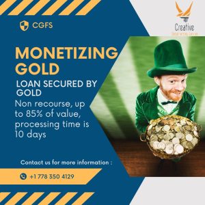 Monetizing Gold