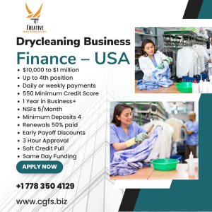 Dry Cleaning Business Funding Available in the USA