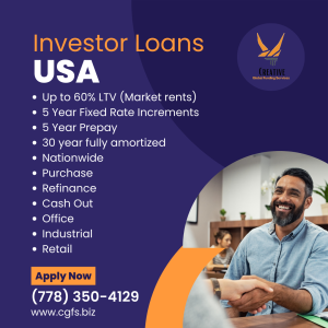 Investor Loans Available in the USA