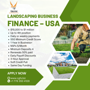 Landscaping Business Funding in the USA