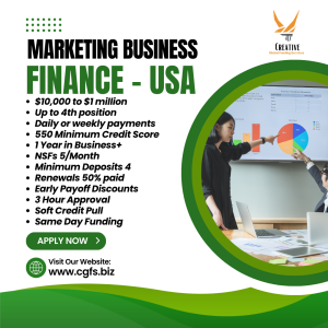 Marketing Business Funding Available in the USA
