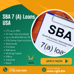 SBA 7 (A) Loans Available in the USA